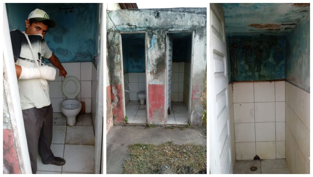 Conforme as denúncias, os alunos estão sem aulas desde o inicio do ano. (Foto: Reprodução/Whatsapp)