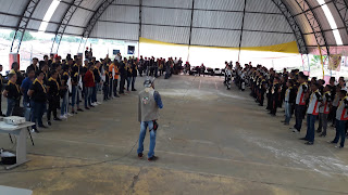 BARRA DO ROCHA: Jovens adventistas surpreende a cidade com atividades do Clubão