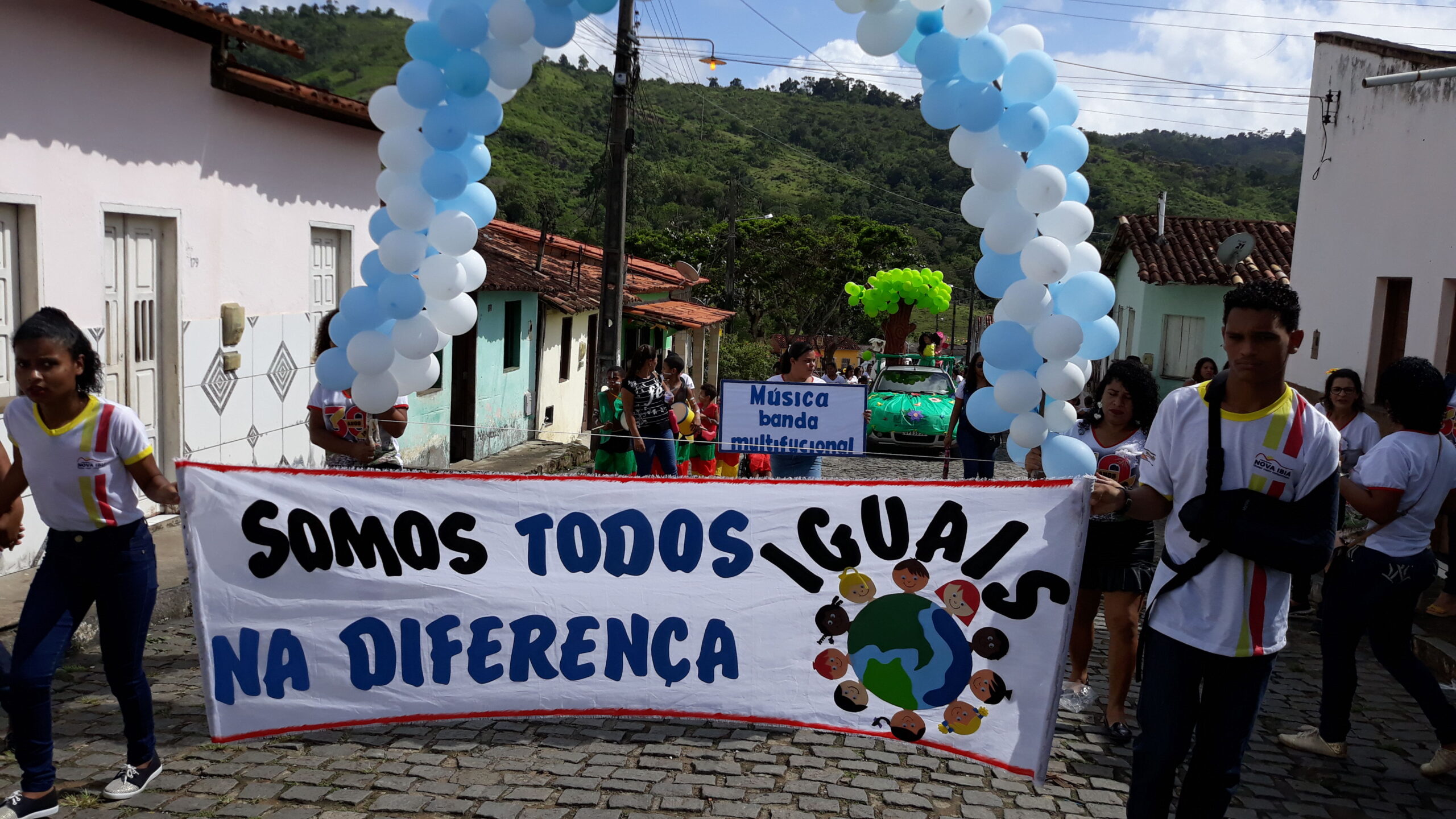 A ala mostrou as aptidões naturais dos portadores de necessidades especiais. - Foto: Portal Gongogi