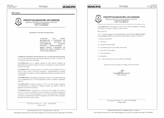 GONGOGI: Prefeito decreta suspensão de direitos trabalhistas e revolta servidores do municipio.