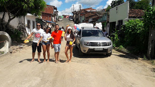 GONGOGI: Entre chocolates e sorrisos a solidariedade é concretizada pela juventude na páscoa.
