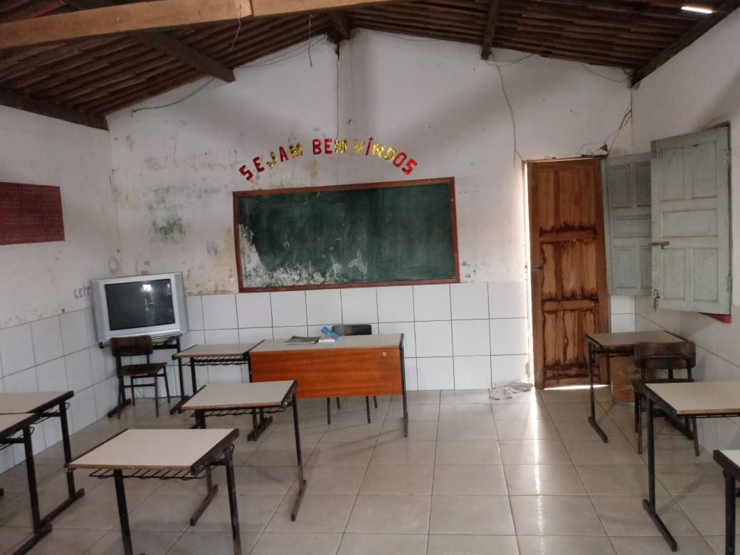 Escolas do campo estão em péssima situação (Foto: Reprodução/Whatsapp)
