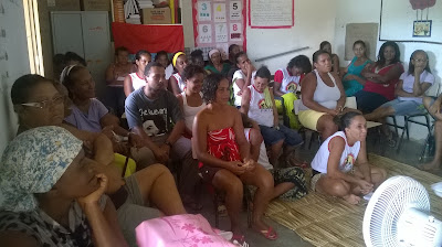 IBIRAPITANGA: Camponesas do CETA comemoram o dia da mulher