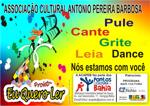 GONGOGI TEM PONTO DE CULTURA