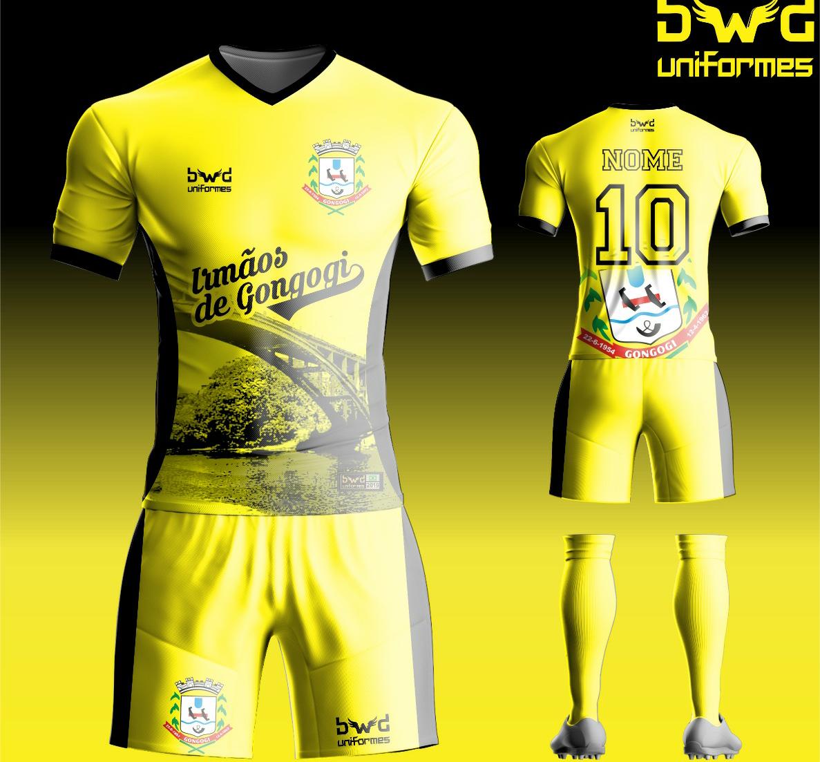 O projeto ganha marca com o seu próprio uniforme. (foto: Divulgação)