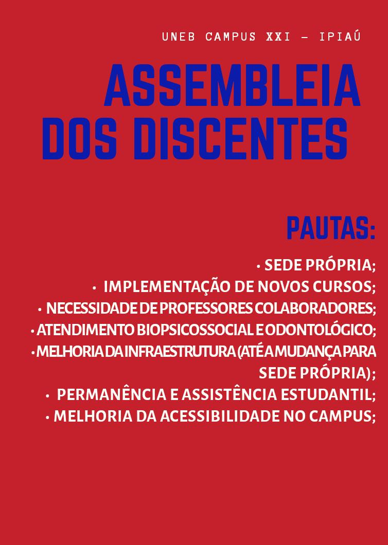 Ipiaú: Campus da UNEB é ocupado por alunos que protestam pedindo sede própria